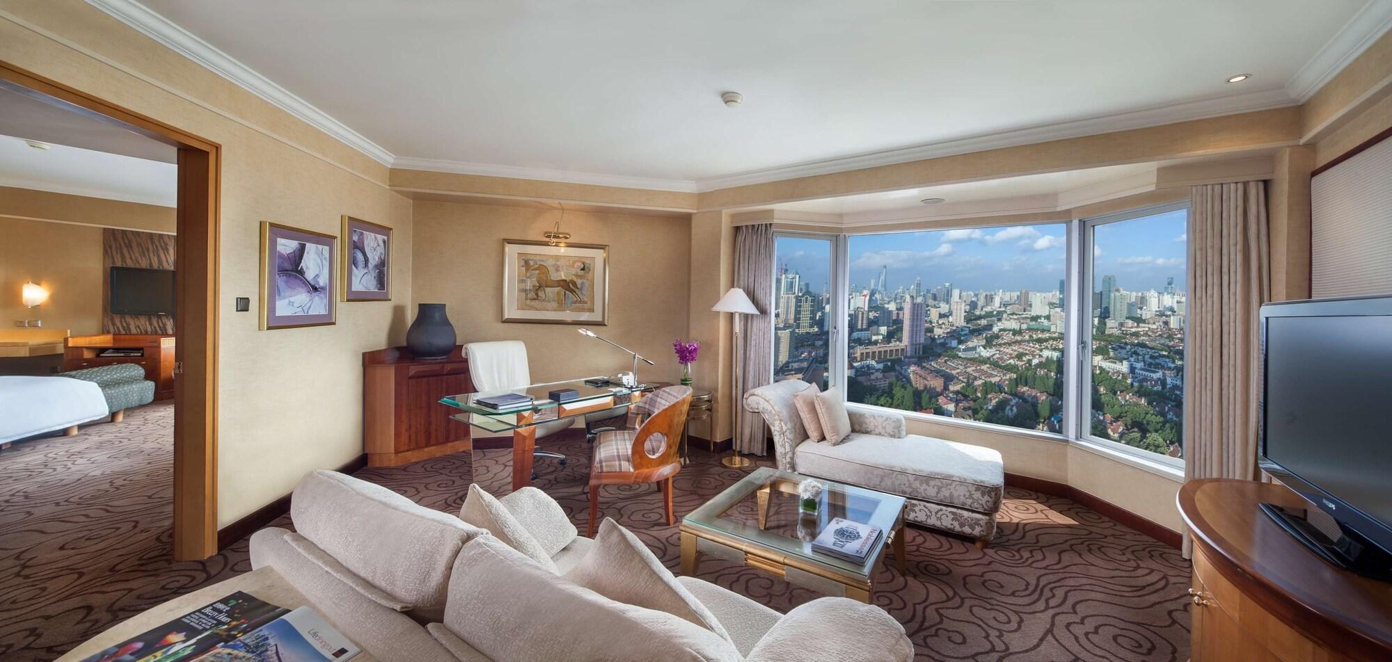 Hotel The Kunlun Jing An Šanghaj Exteriér fotografie