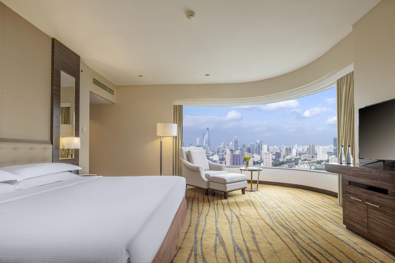 Hotel The Kunlun Jing An Šanghaj Exteriér fotografie